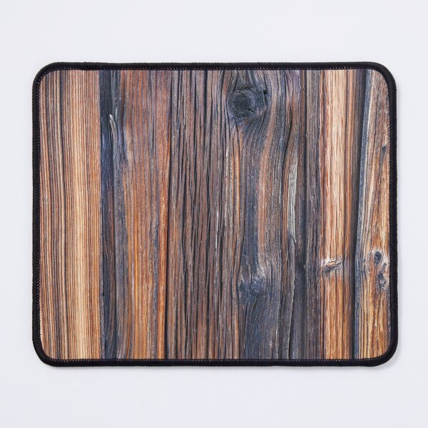 Item preview, Rustic Burnt Larch Texture with Heavy Wood Grain and Knots designed and sold by NorthWild.
