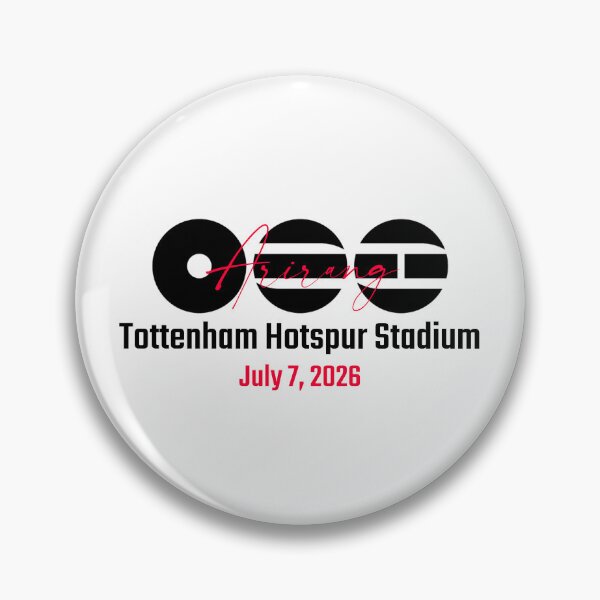 Item preview, BTS Arirang World Tour Tottenham Hotspur Stadium D2 designed and sold by MochiNelly Designs.