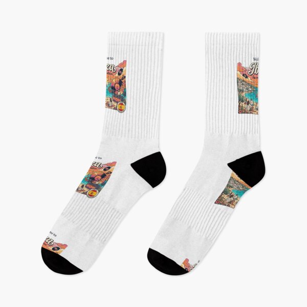 Item preview, Welcome to Ibiza Summer Edition Retro Mediterranean Travel Design designed and sold by NewDesignFR.