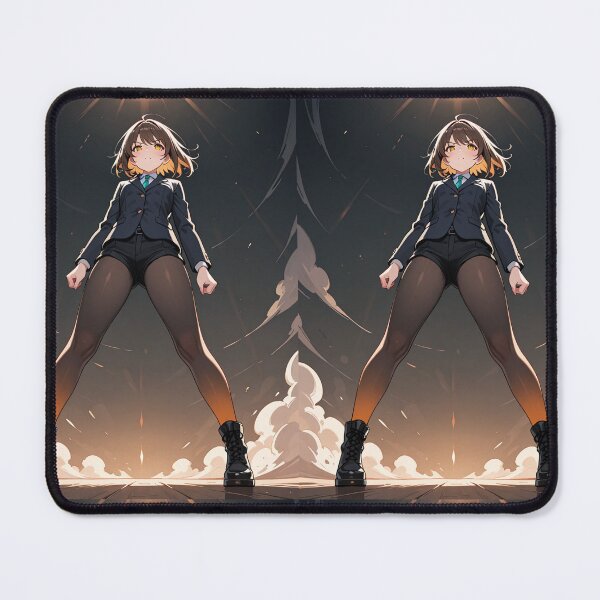 Item preview, Manga - Stylized Female Character, Vibrant Animated Energy designed and sold by AnimeShin.