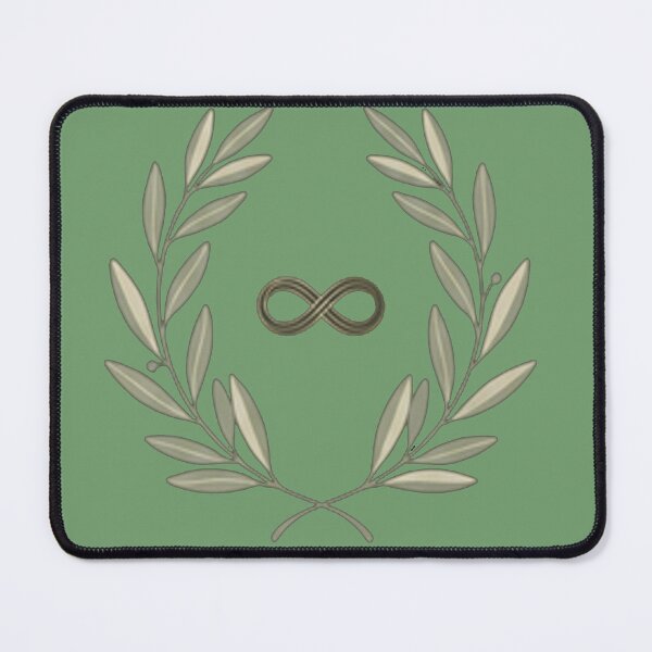 Item preview, Where Peace Takes Root - Minimalist Olive Branch Infinity designed and sold by SurferLife.
