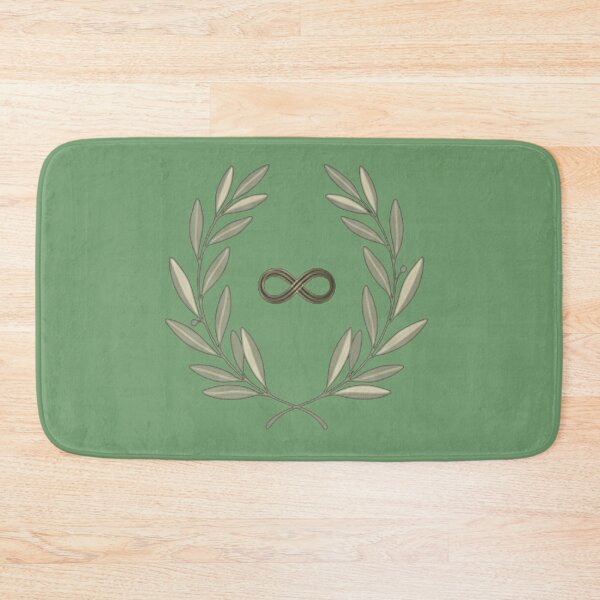Item preview, Where Peace Takes Root - Minimalist Olive Branch Infinity designed and sold by SurferLife.