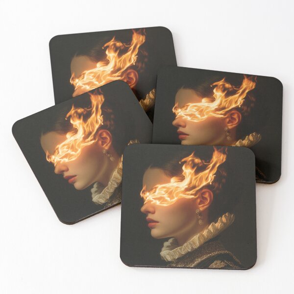 Item preview, Woman with Eyes of Fire designed and sold by Shannon Hilson.