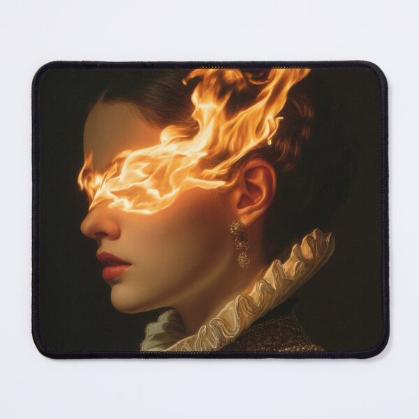 Item preview, Woman with Eyes of Fire designed and sold by Shannon Hilson.