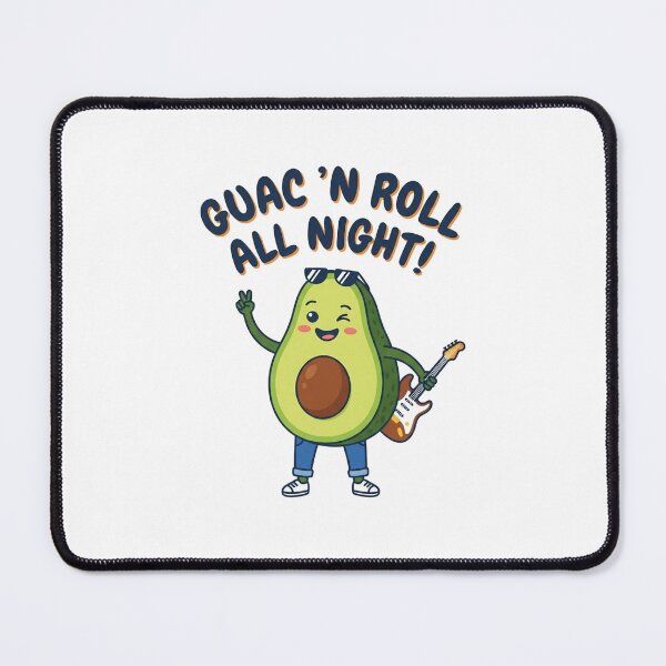 Item preview, Guac And Roll All Night Cute Avocado designed and sold by Owcomm.