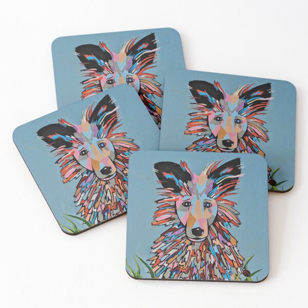 Item preview, Whimsical Shetland Sheepdog  designed and sold by Sartoris Art.