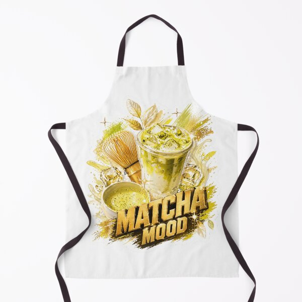 Item preview, Matcha Mood Iced Green Tea Latte Aesthetic designed and sold by mostafahamza50.