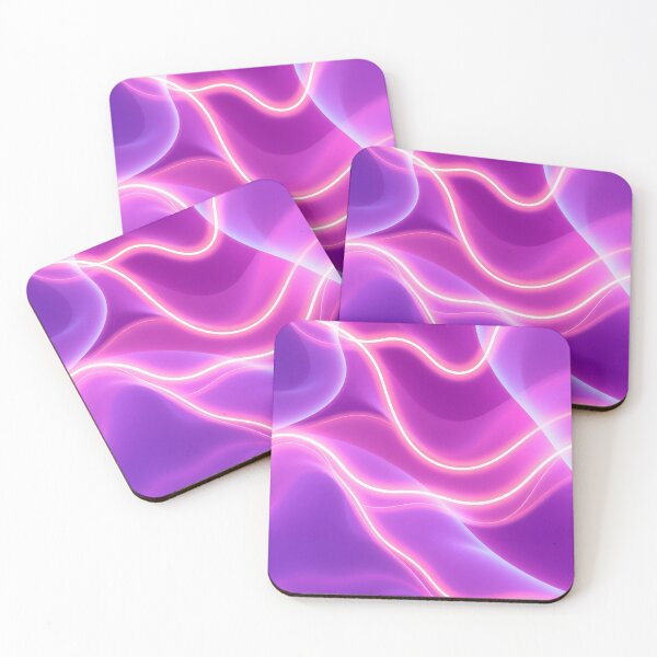 Item preview, Neon Transparent Waves designed and sold by shelteredinside.