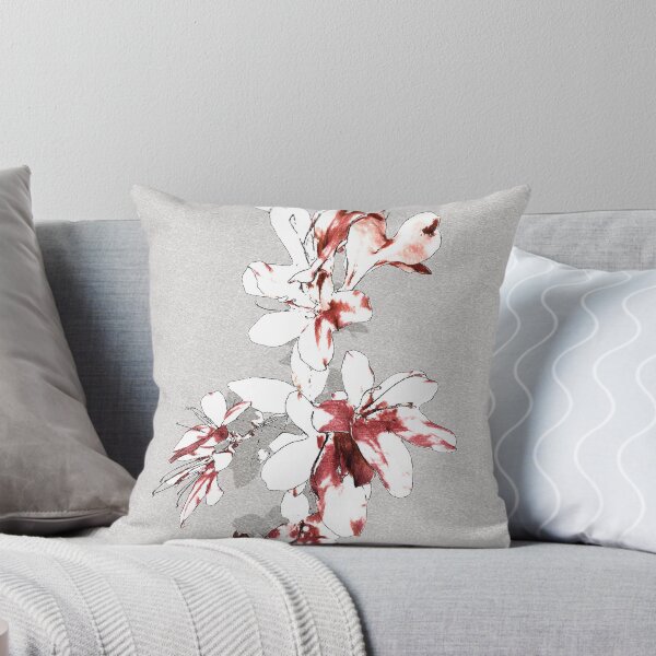 Item preview, Red and White Flower designed and sold by AlicetheRose98.
