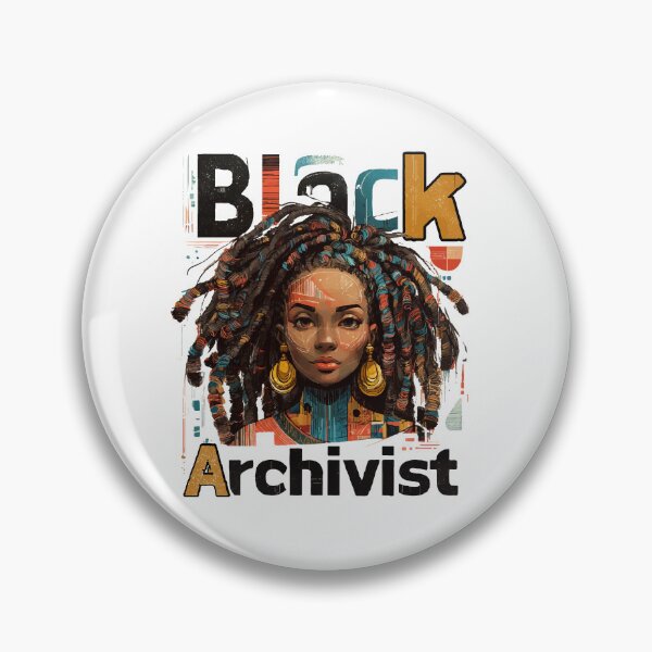 Item preview, Black Archivist Goddess African Woman Hair design designed and sold by RichardRags.