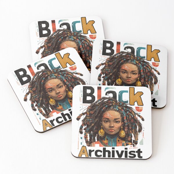 Item preview, Black Archivist Goddess African Woman Hair design designed and sold by RichardRags.