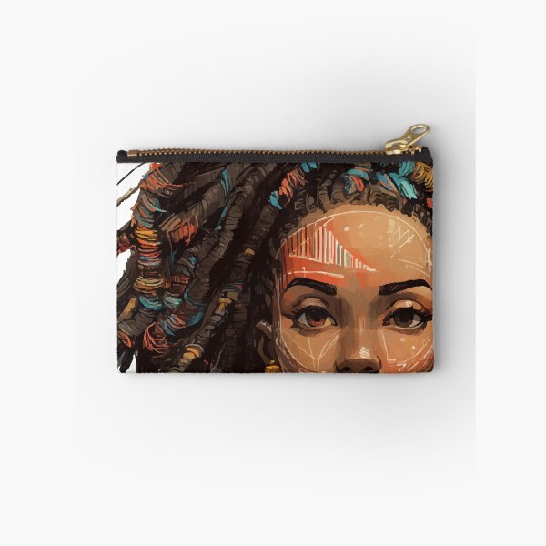 Item preview, Black Archivist Goddess African Woman Hair design designed and sold by RichardRags.