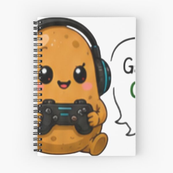 Item preview, Cute Kawaii Gamer Potato | Game On designed and sold by DailyDoodlesBySumbul.