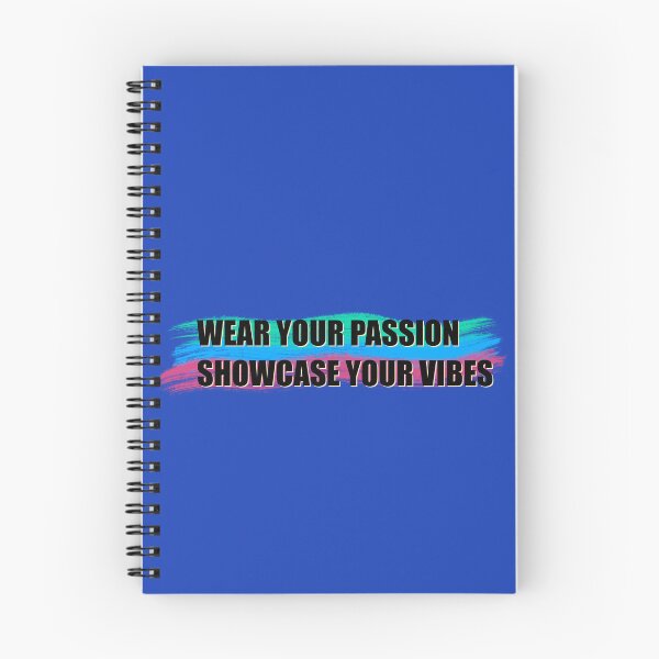 Item preview, Wear your passion , showcase your vibes , colorful , typography designed and sold by SaraPixels.