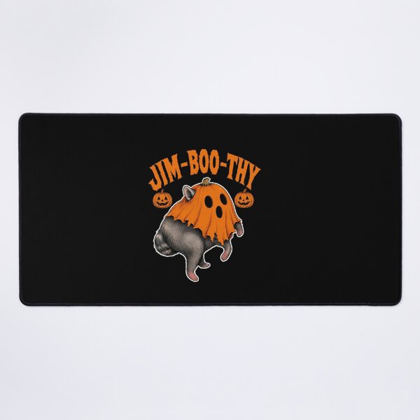 Item preview, Jim-Boo-Thy Funny Halloween Raccoon Ghost Pumpkin Spooky Gif designed and sold by BornBorn.