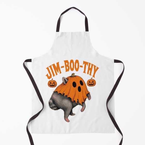 Item preview, Jim-Boo-Thy Funny Halloween Raccoon Ghost Pumpkin Spooky Gif designed and sold by BornBorn.