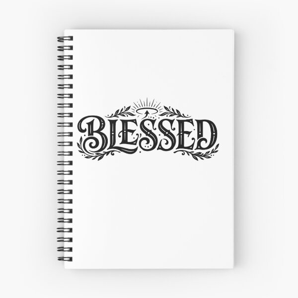 Item preview, Blessed ( Black ) designed and sold by Zoetic_Designz.