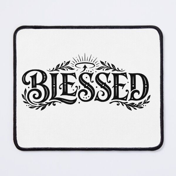 Item preview, Blessed ( Black ) designed and sold by Zoetic_Designz.