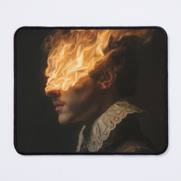 Item preview, Man with Eyes of Fire designed and sold by Shannon Hilson.