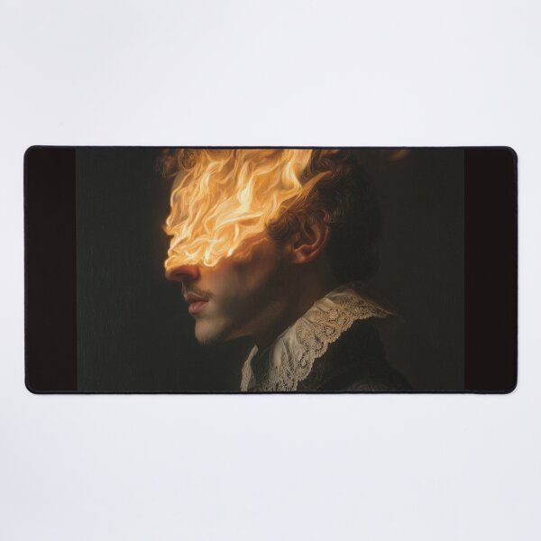 Item preview, Man with Eyes of Fire designed and sold by Shannon Hilson.