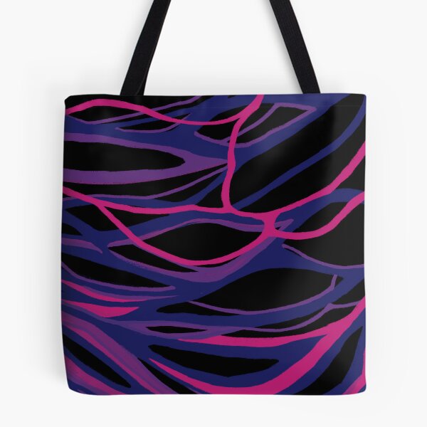 Item preview, Vibrant Magenta and Violet Flow Art designed and sold by SaraPixels.