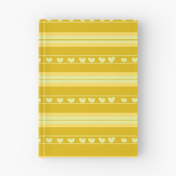 Item preview, Dark Yellow & Yellow Hearts in Stripes designed and sold by KSimpson838.