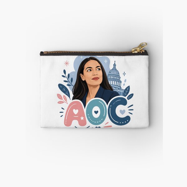 Item preview, Alexandria Ocasio Cortez Political Leader Portrait designed and sold by Owcomm.