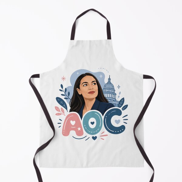 Item preview, Alexandria Ocasio Cortez Political Leader Portrait designed and sold by Owcomm.