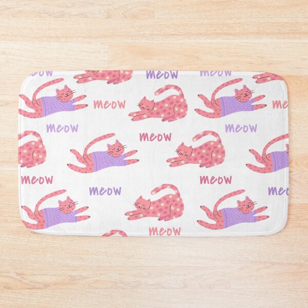 Item preview, Pink Cat Pattern designed and sold by Nesro34.