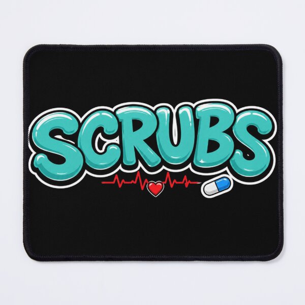 Item preview, Scrubs Sacred Heart Logo Classic TV Series version six designed and sold by killem667.