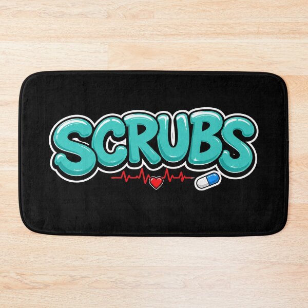 Item preview, Scrubs Sacred Heart Logo Classic TV Series version six designed and sold by killem667.