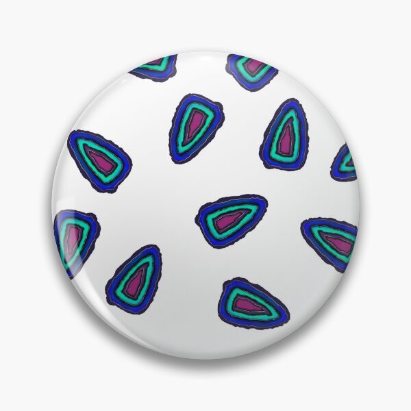 Item preview, Blue and green abstract shapes designed and sold by SaraPixels.