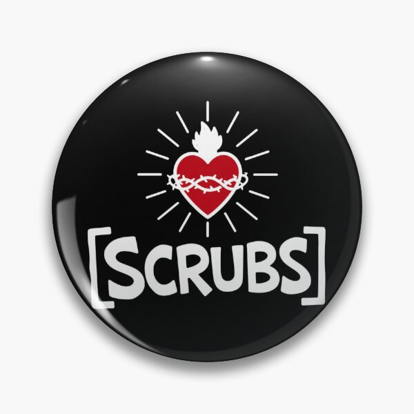 Item preview, Scrubs Sacred Heart Logo Classic TV Series version seven designed and sold by killem667.
