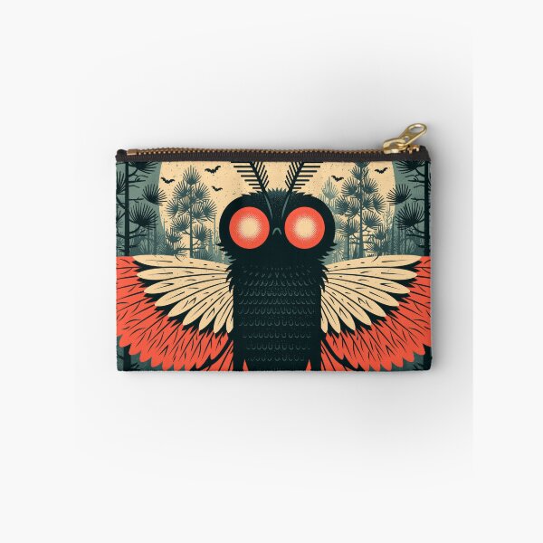 Item preview, Mothman Halloween Retro Spooky Cryptid Tee designed and sold by FrostyFrisby.
