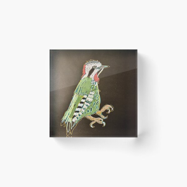 Item preview, Cuban green woodpecker designed and sold by junehog.
