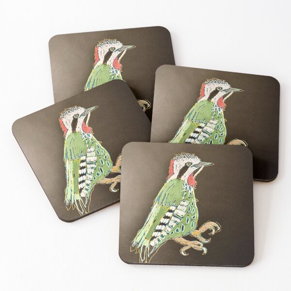 Item preview, Cuban green woodpecker designed and sold by junehog.