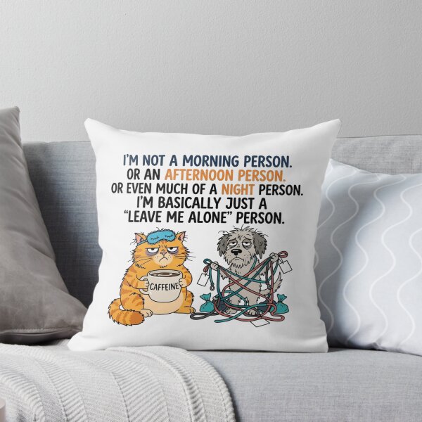 Item preview, Funny Introvert Cat And Dog Leave Me Alone designed and sold by Owcomm.