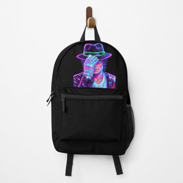 Item preview, Neon King MJ Pop Art Portrait designed and sold by ExploreAura Studio.
