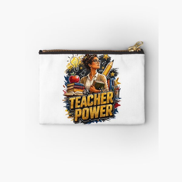 Item preview, Teacher Power Educator Inspiration Back To School designed and sold by mostafahamza50.