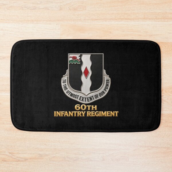 Item preview, Infantry - 60th Infantry Regiment wo txt - 3D - Enhanced X 300 designed and sold by Military Insignia Products.