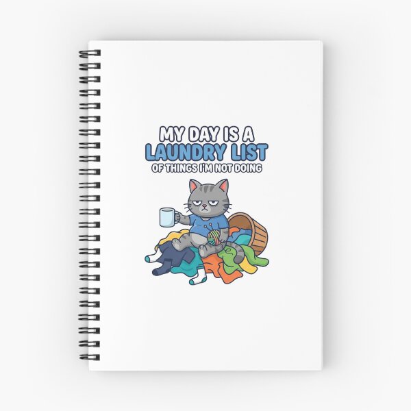 Item preview, My Day Is A Laundry List designed and sold by Owcomm.