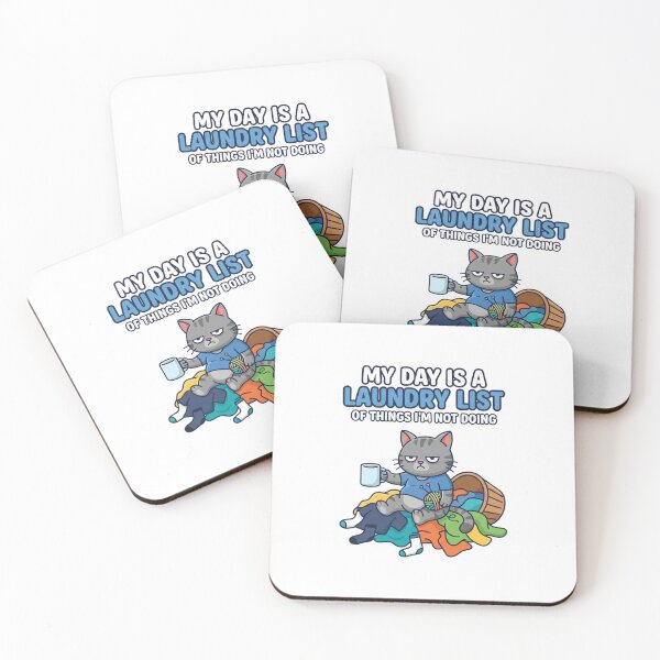 Item preview, My Day Is A Laundry List designed and sold by Owcomm.