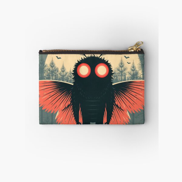 Item preview, Mothman Halloween Retro Spooky Cryptid Tee designed and sold by FrostyFrisby.