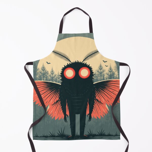 Item preview, Mothman Halloween Retro Spooky Cryptid Tee designed and sold by FrostyFrisby.