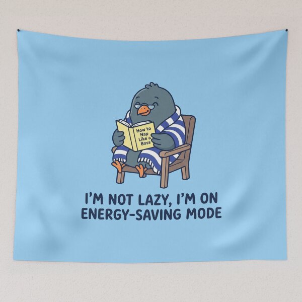 Item preview, Cute Bird Reading Book Energy Saving Mode designed and sold by Owcomm.