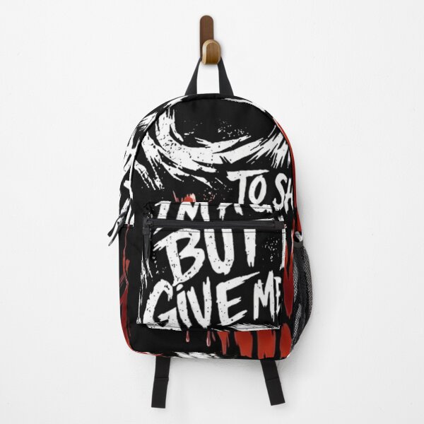 Item preview, My Evil Side Skull Typography Dark Horror Quote designed and sold by DarkOriginArts.