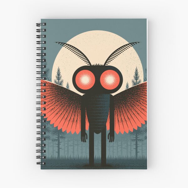 Item preview, Mothman Halloween Retro Spooky Cryptid Tee designed and sold by FrostyFrisby.