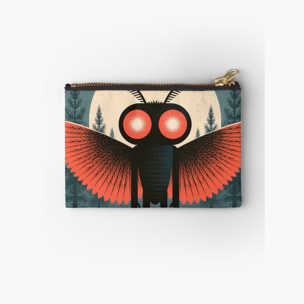 Item preview, Mothman Halloween Retro Spooky Cryptid Tee designed and sold by FrostyFrisby.