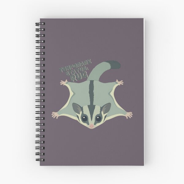 Item preview, Temporary Status Rug – Burnout Sugar Glider Flying Squirrel designed and sold by Feinsicht.