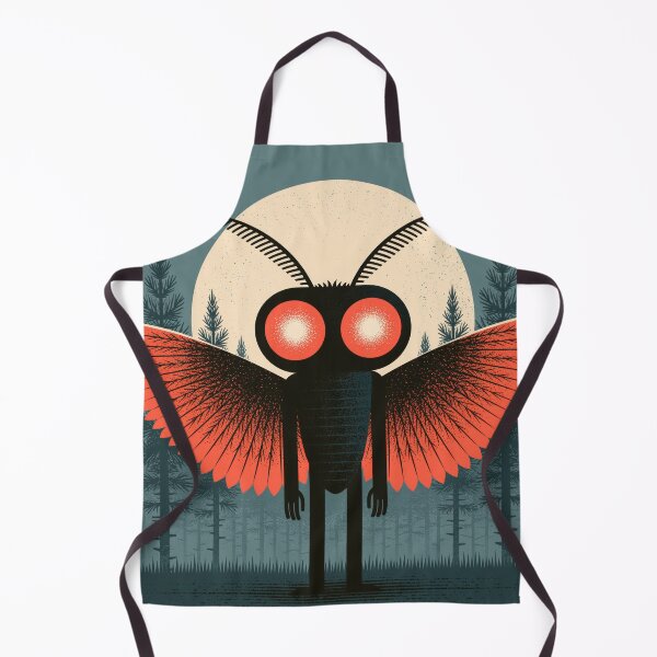 Item preview, Mothman Halloween Retro Spooky Cryptid Tee designed and sold by FrostyFrisby.